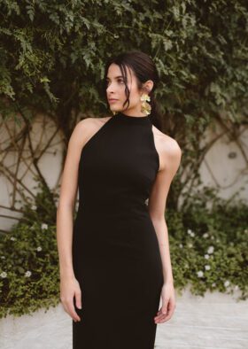 Vestido celia negro